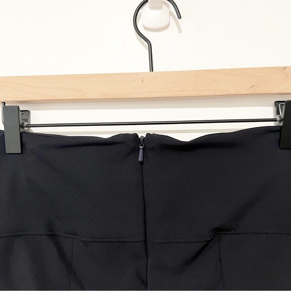 Veronica Beard Zip Back Scuba Navy Blue Fitted Capsule Coordinate Pants size 6 - Picture 7 of 12